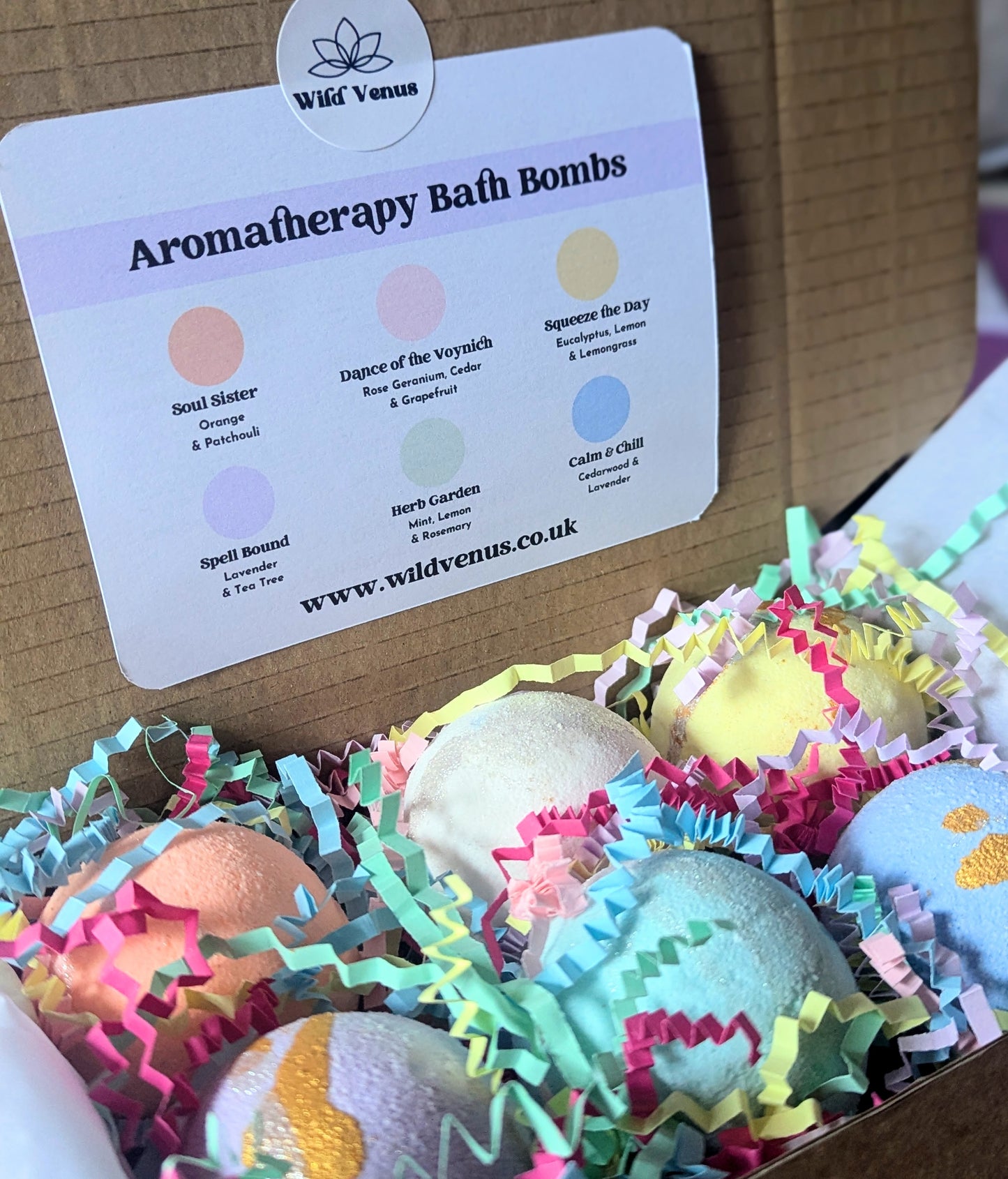 Bath Bomb Gift Box