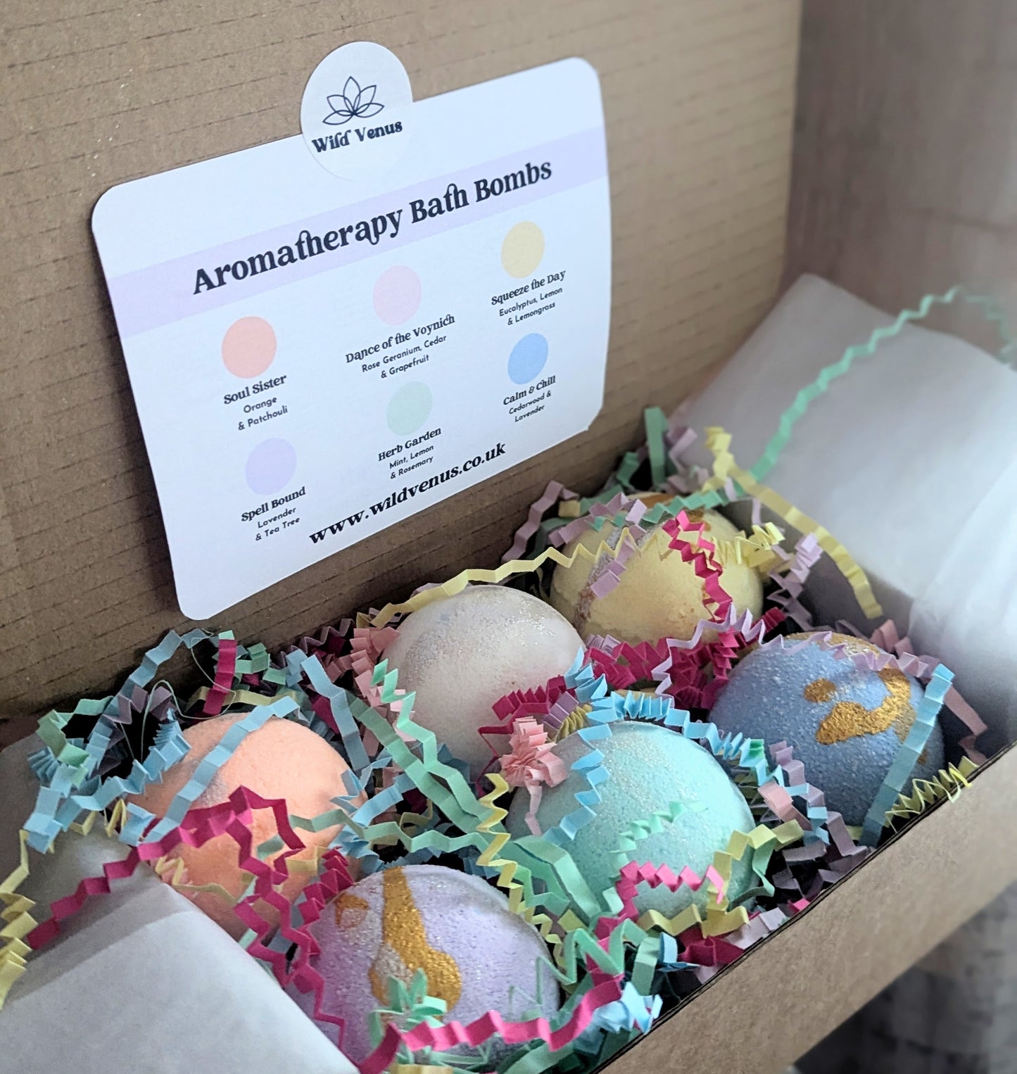 Bath Bomb Gift Box