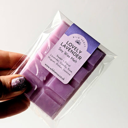 Soy wax melt Lovely Lavender