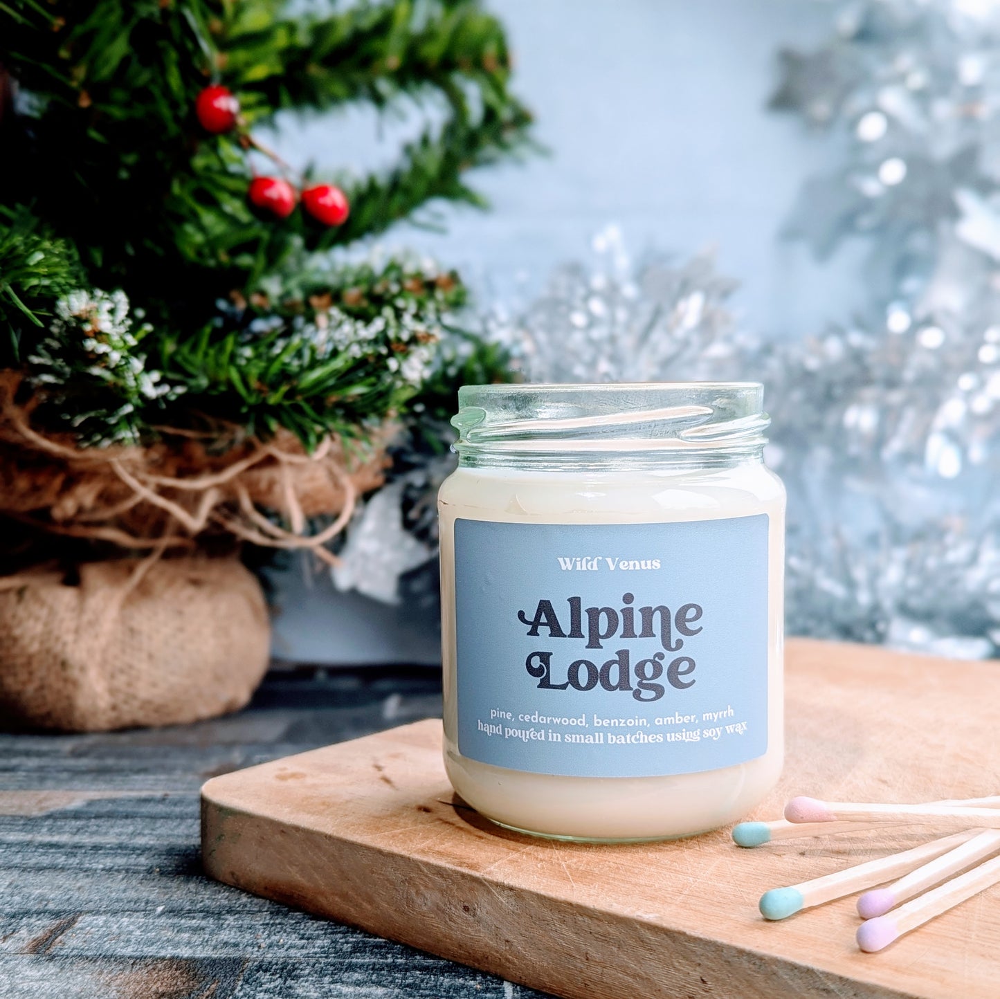 Alpine Lodge Soy Candle